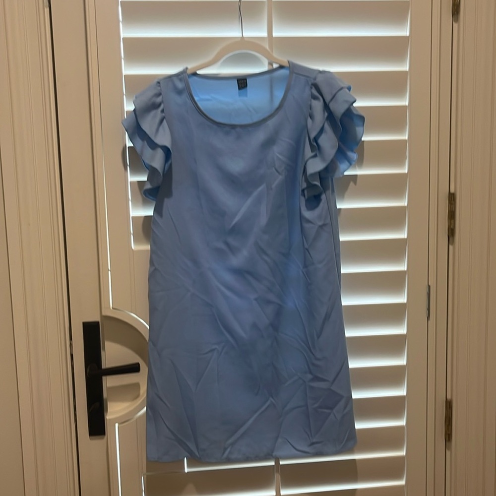 SHEIN blue dress!